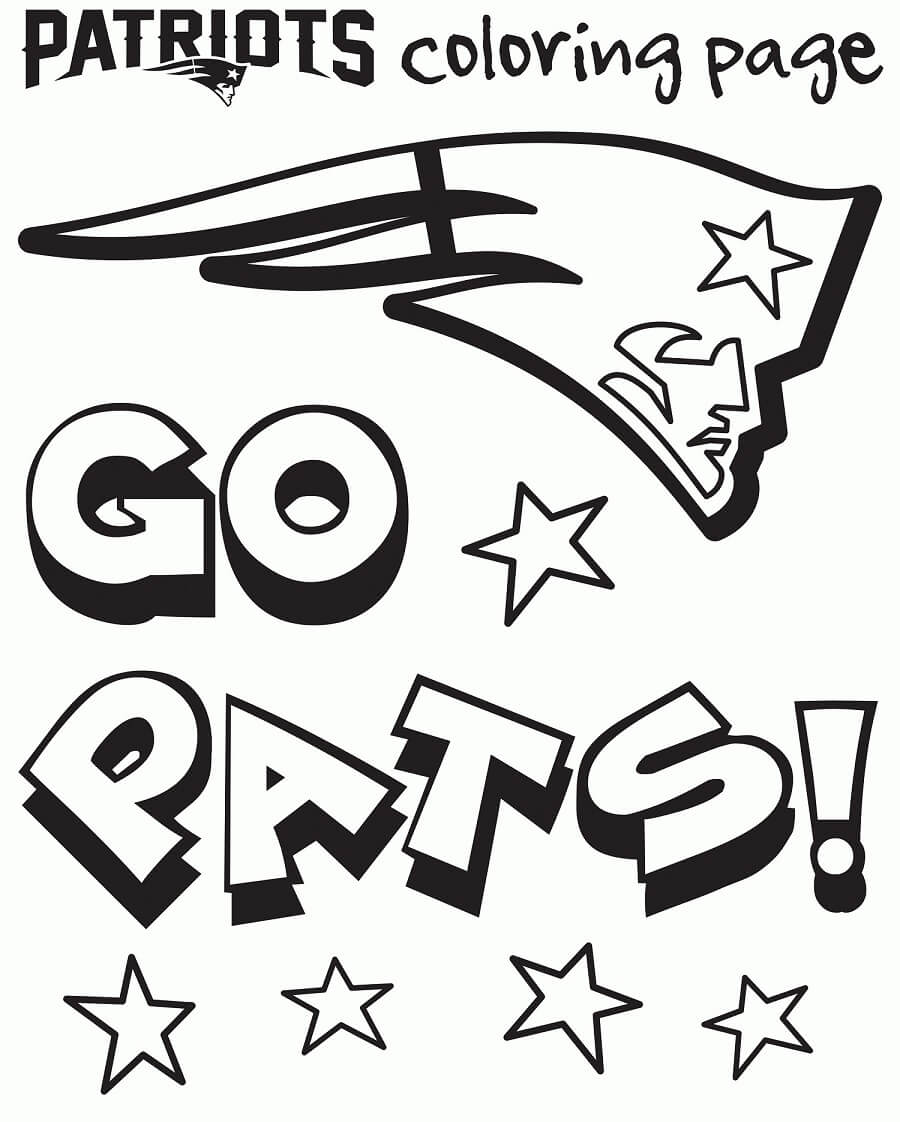 Patriots Coloring Pages Free Printable