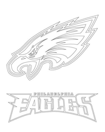 Top 10 Free Printable Philadelphia Eagles Coloring Pages