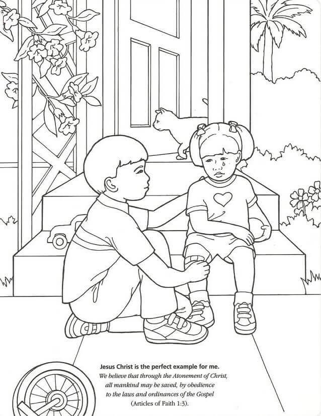 Printable LDS Coloring Pages