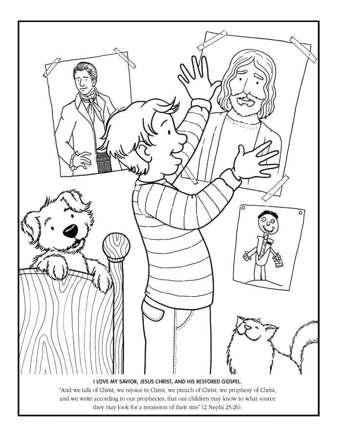 Latter Day Saints (LDS) Coloring Pages