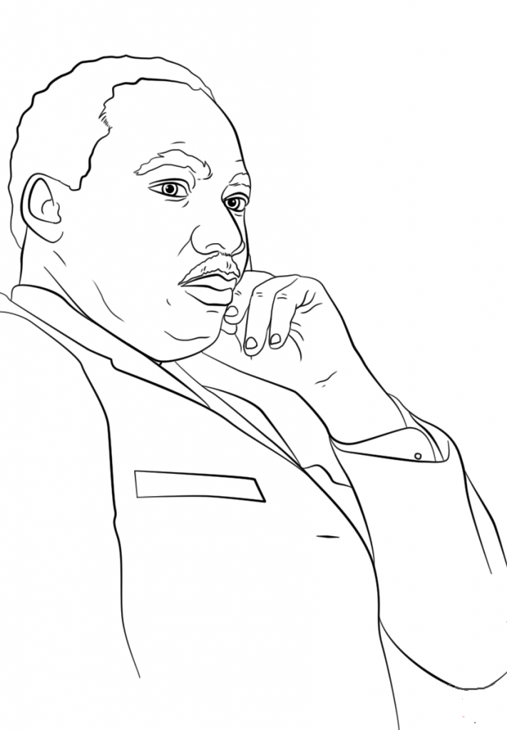 Free Printable Martin Luther King Jr Day (MLK Day) Coloring Pages