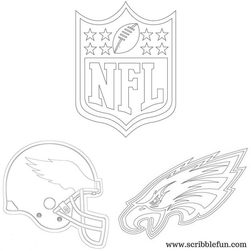 Top 10 Free Printable Philadelphia Eagles Coloring Pages