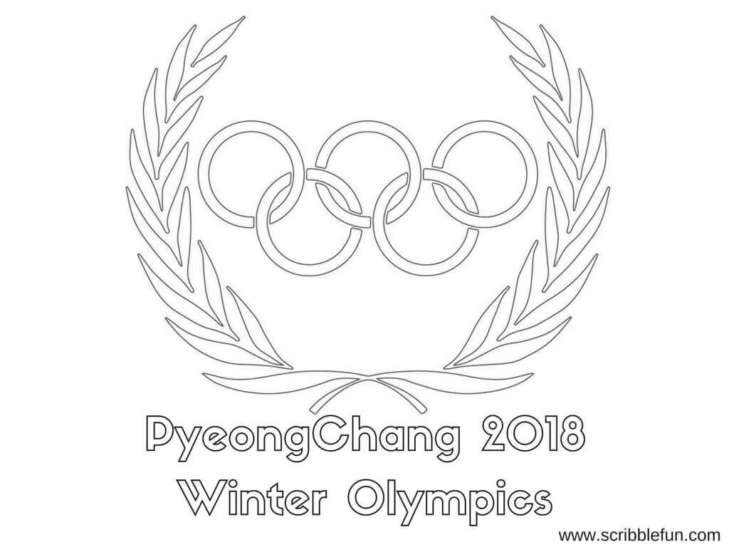 2018 olympics coloring pages