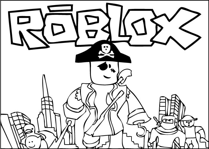 roblox games coloring pages for kids free and printable