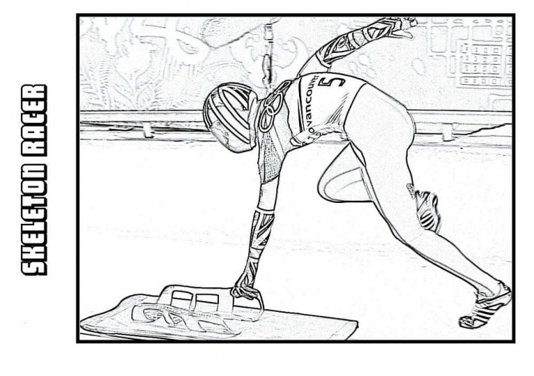 Free Printable Winter Olympics Coloring Pages