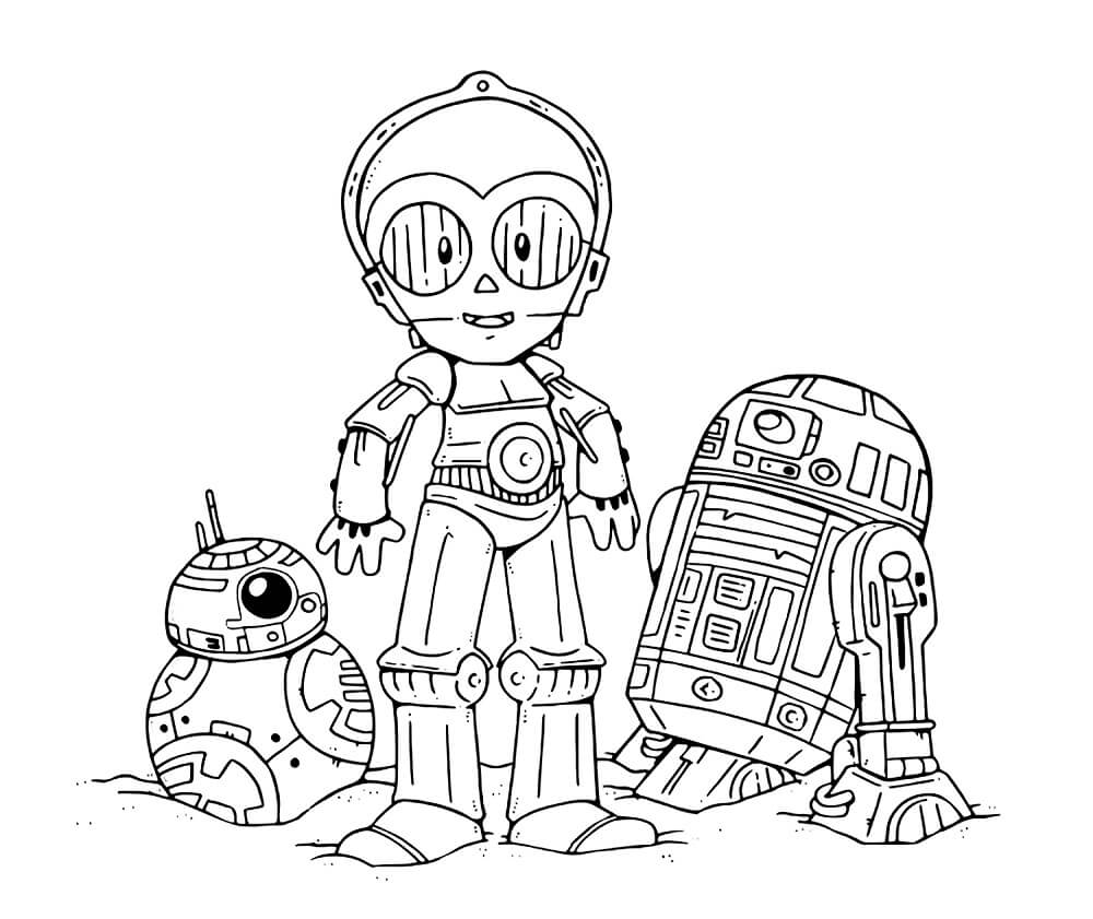 Star Wars The Last Jedi Coloring Pages