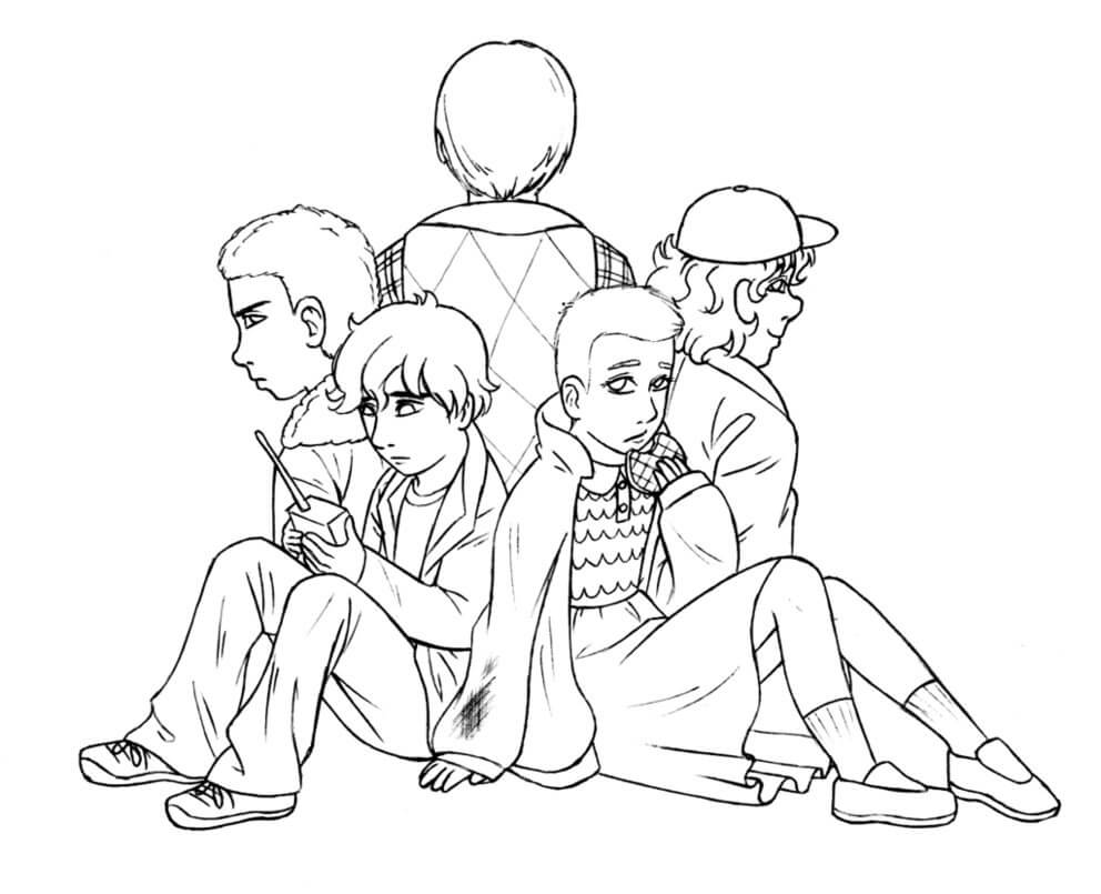 Free Printable Stranger Things Coloring Pages free-printable-stranger-things-coloring-pages