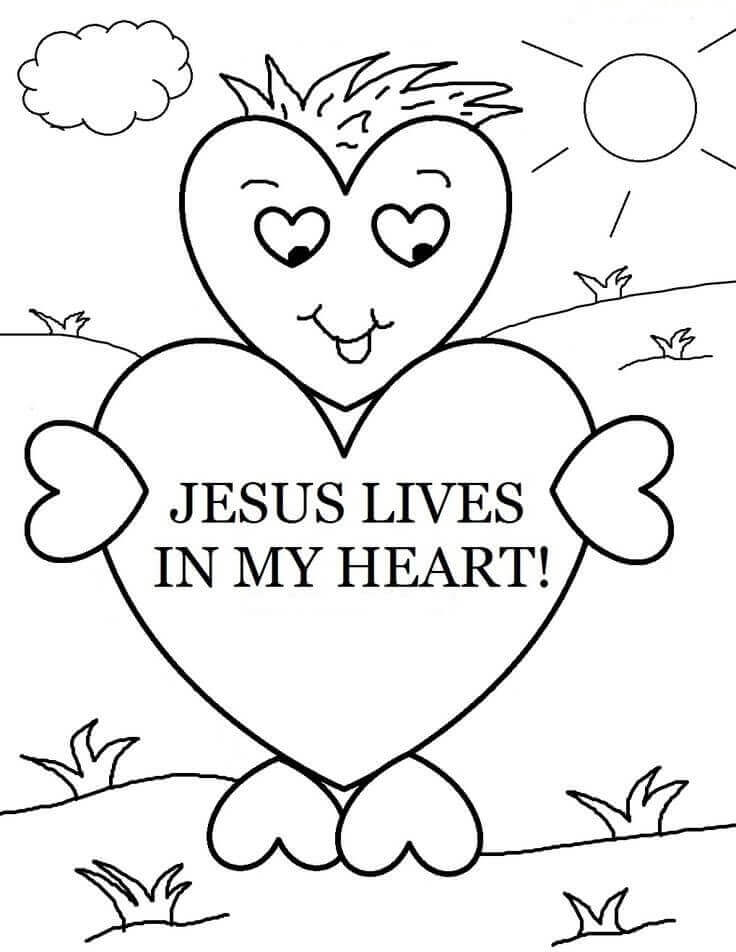 Sunday School Coloring Pages Printable