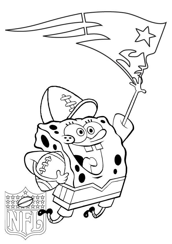 new england patriots coloring pages