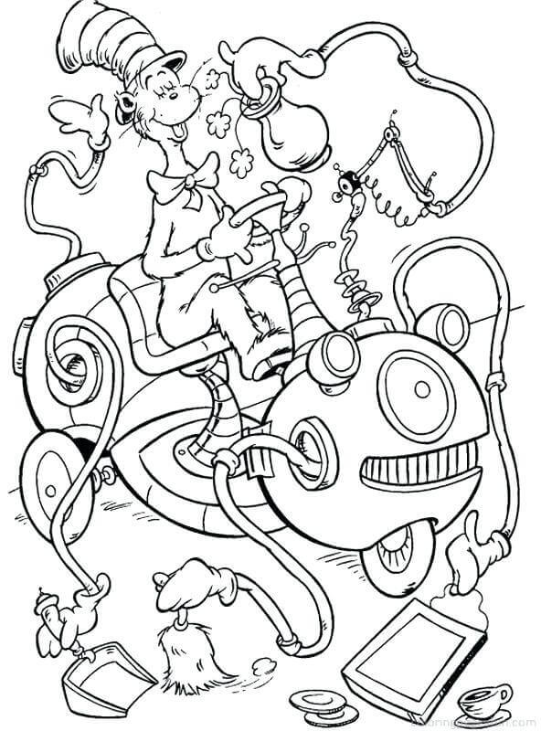 25 Free Printable Dr Seuss Coloring Pages