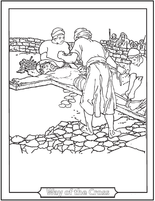 Free Catholic Coloring Pages For Lent