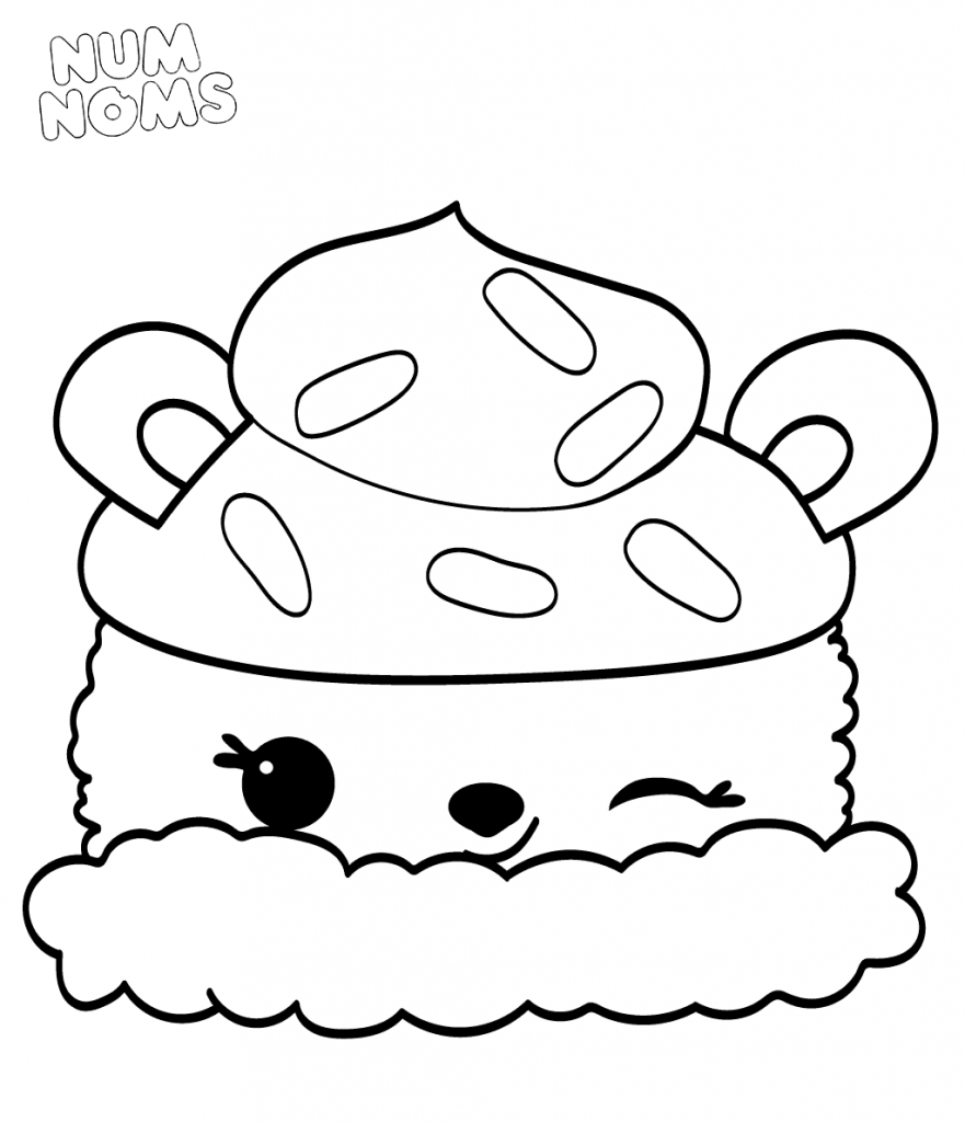 21 Free Printable Num Noms Coloring Pages