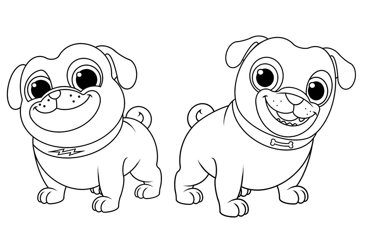 Puppy Dog Pals Coloring Pages To Print