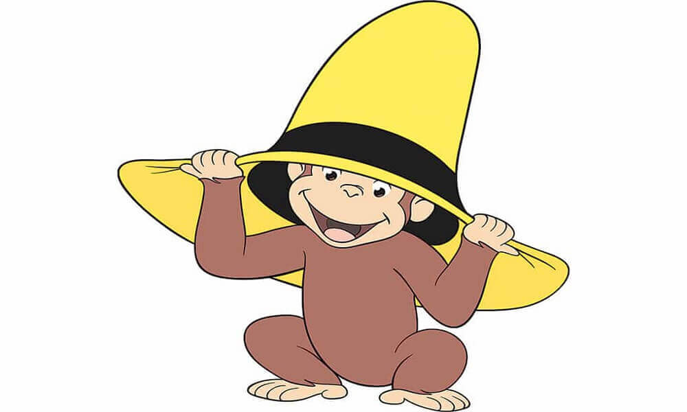 Curious George Coloring Images