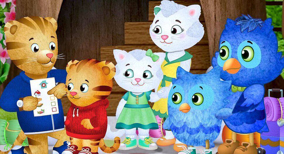 Daniel Tiger Coloring Images