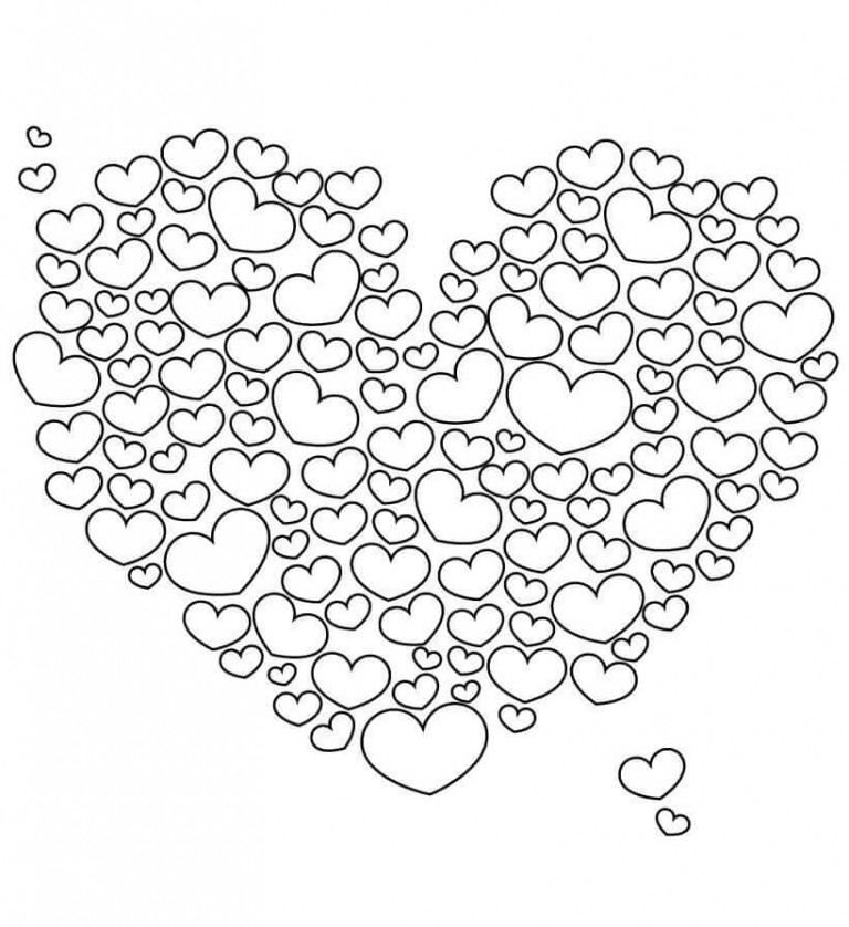 35 Free Printable Heart Coloring Pages