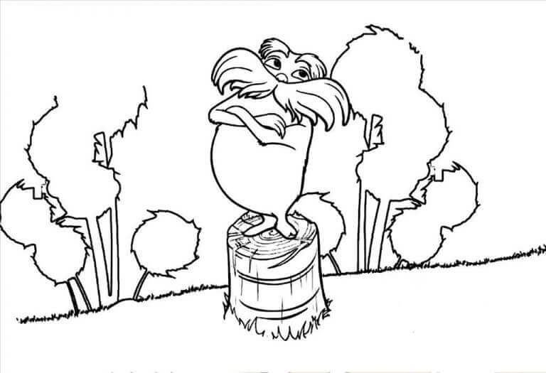 Free Printable Lorax Coloring Pages