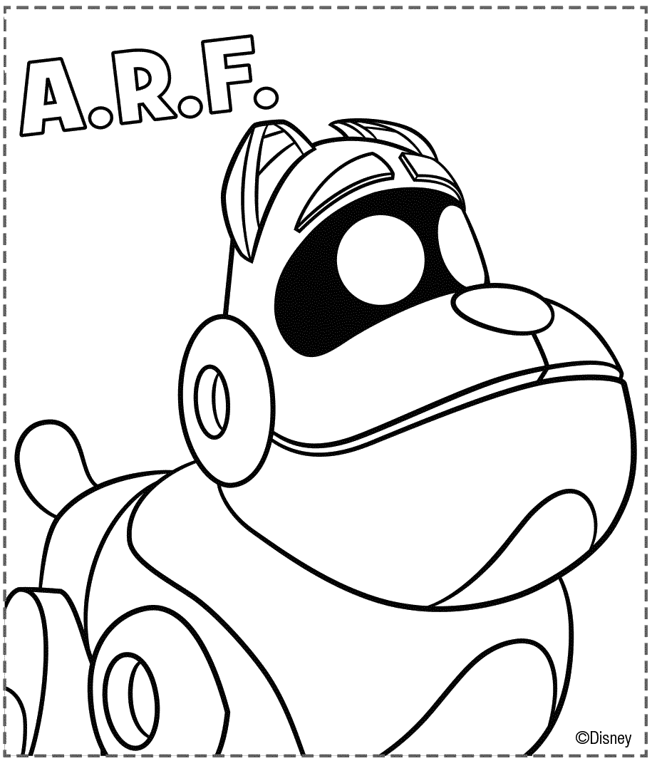 best free printable puppy dog pals coloring page arf with coloring pages dog