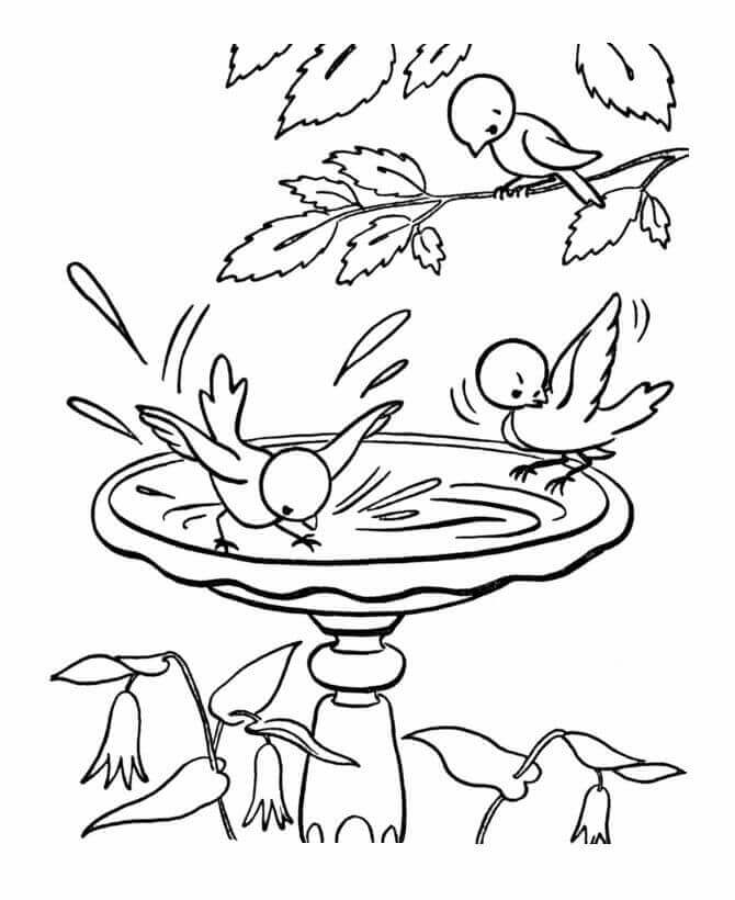 These spring coloring pages are sure to get the kids in the mood for warmer weather. Spring Coloring Sheets - 35 Free Printable Spring Coloring Pages