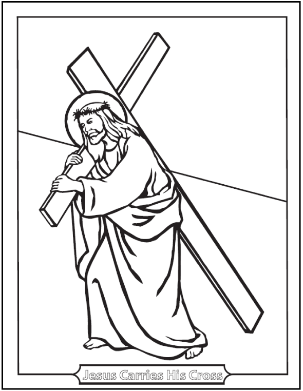 Free Printable Lent Coloring Pages