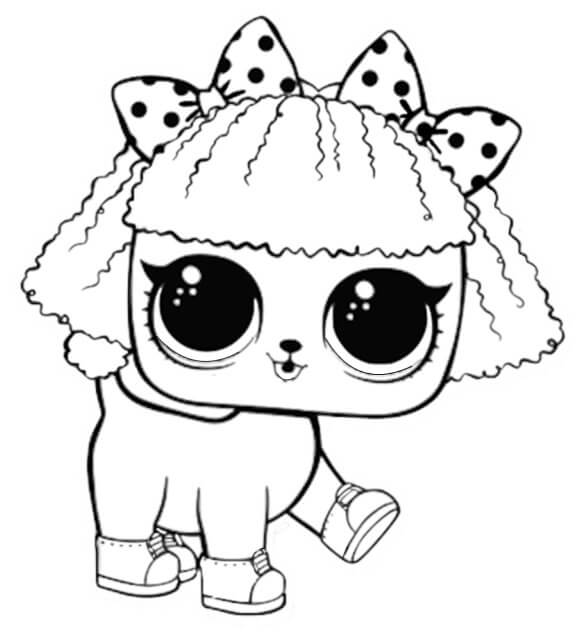 15 Free Printable Lol Surprise Pets Coloring Pages