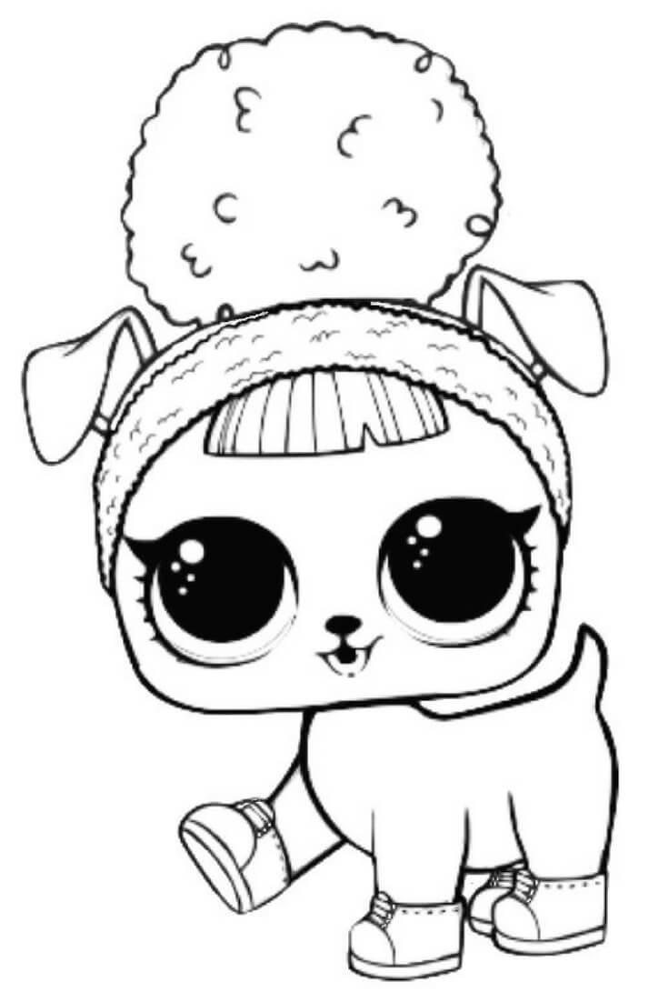 20 Free Printable Lol Surprise Pets Coloring Pages