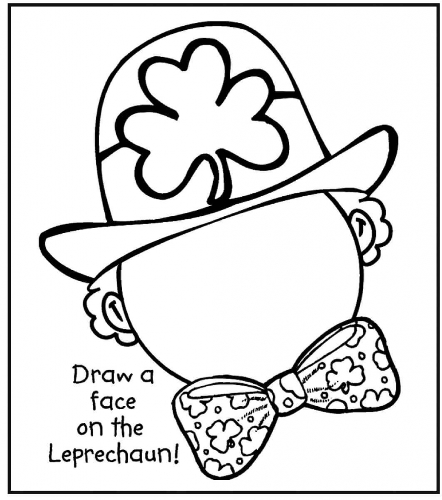 Free Printable St Patrick’s Day Coloring Pages st patricks day coloring pages