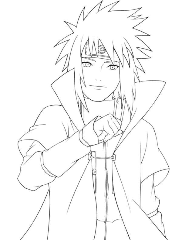 Download Free Printable Naruto Coloring Pages