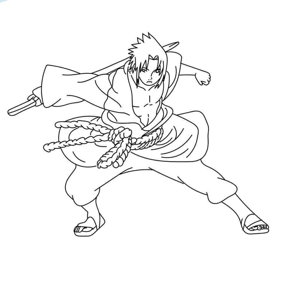 Naruto Coloring Pages Naruto As Hokage