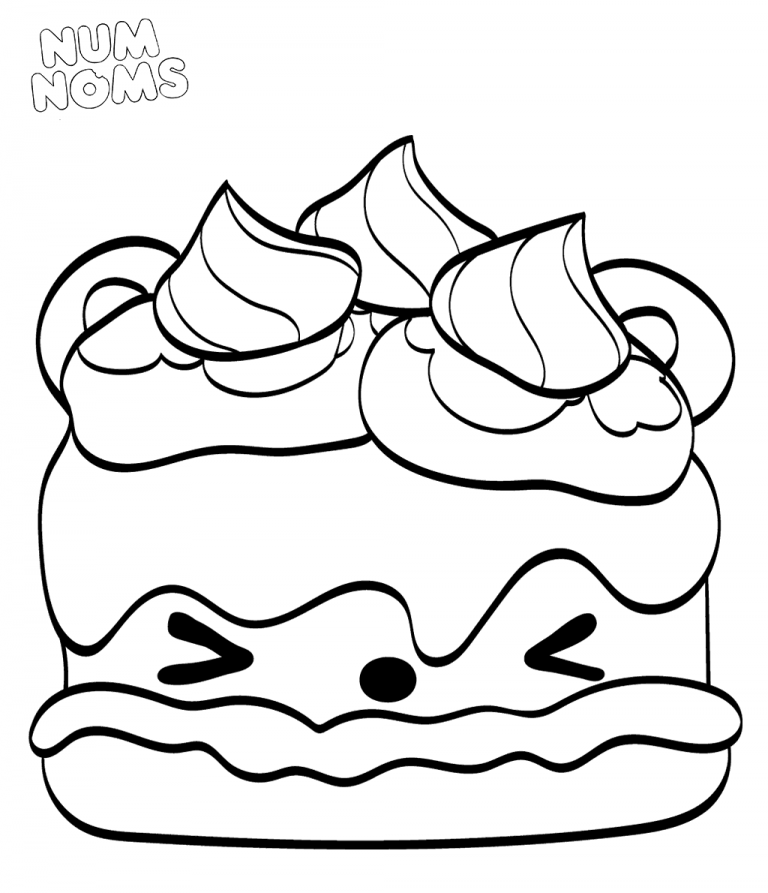 20 Free Printable Num Noms Coloring Pages