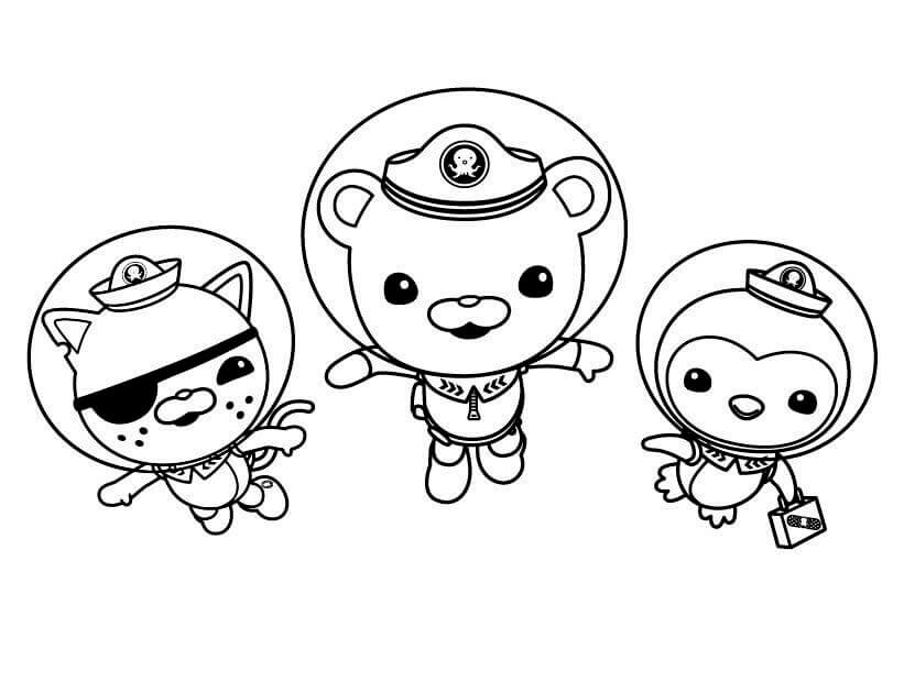 Octonauts Coloring Page