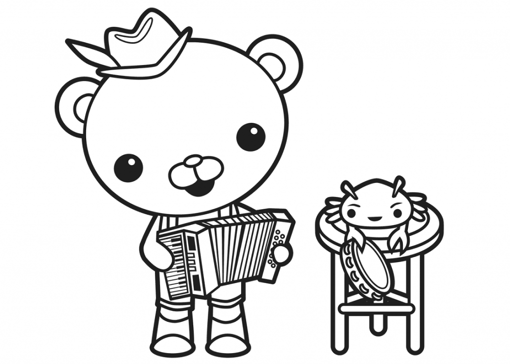 Octonauts Coloring Pages Captain Barnacles