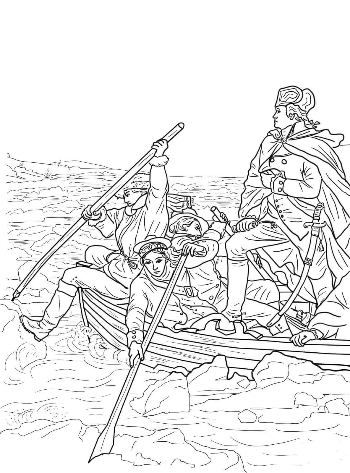 Presidents Day Coloring Pages George Washington