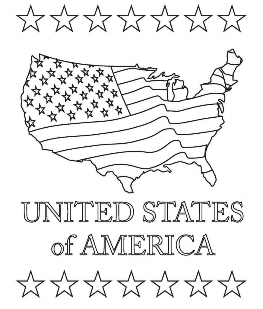 United States Presidents Day Coloring Pages 
