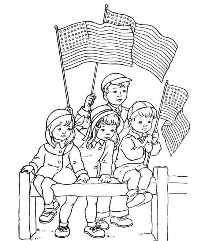 Celebrate Presidents' Day coloring page with Mount Rushmore