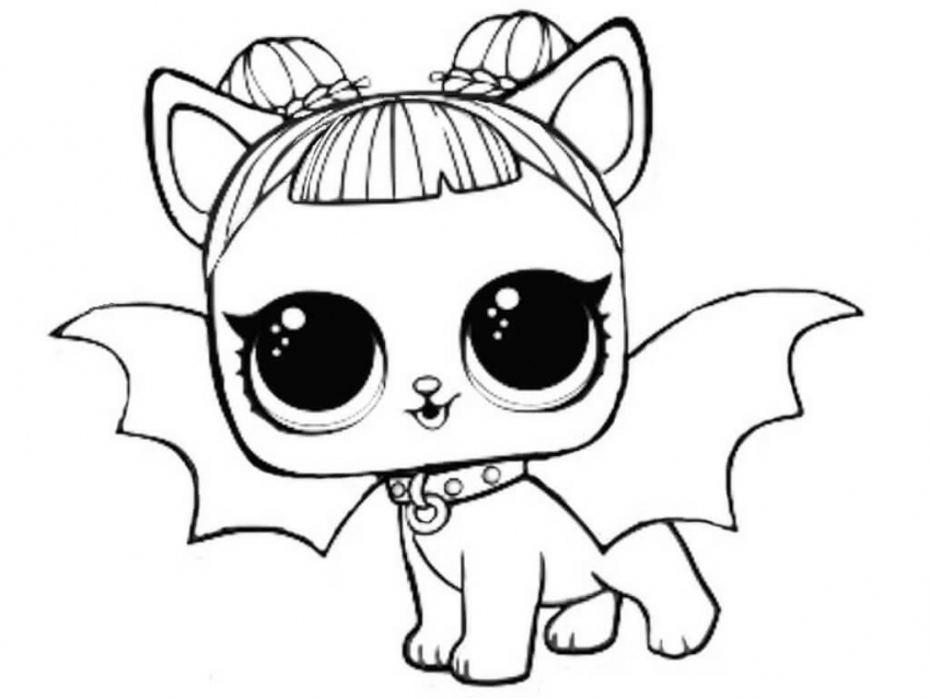 15 Free Printable Lol Surprise Pets Coloring Pages