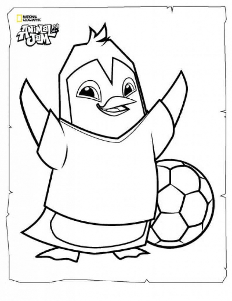 Free Printable Animal Jam Coloring Pages