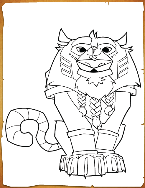 Download Free Printable Animal Jam Coloring Pages