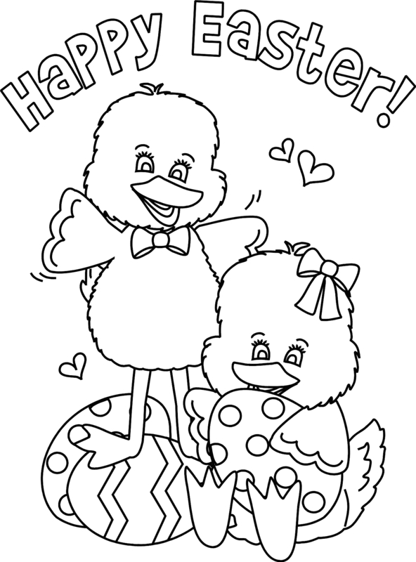 April Printable Coloring Pages 9