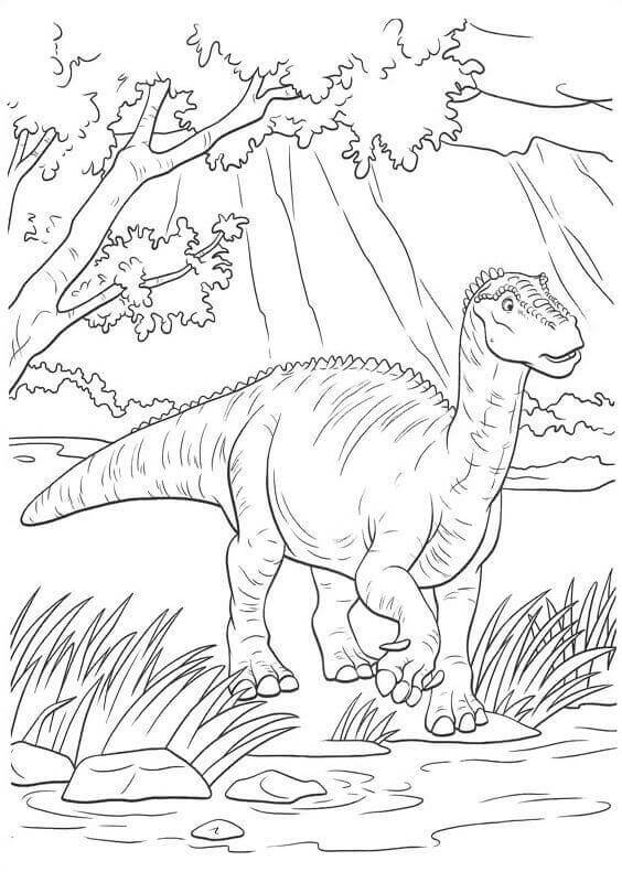 dinosaurs coloring pages to print out