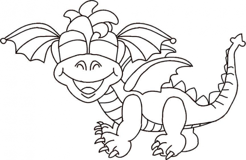 35 Free Printable Dragon Coloring Pages