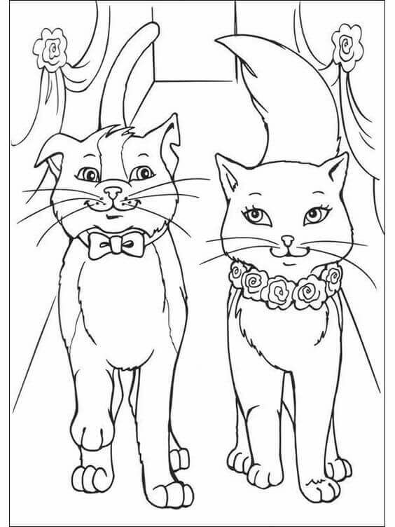 Cats Coloring Pages