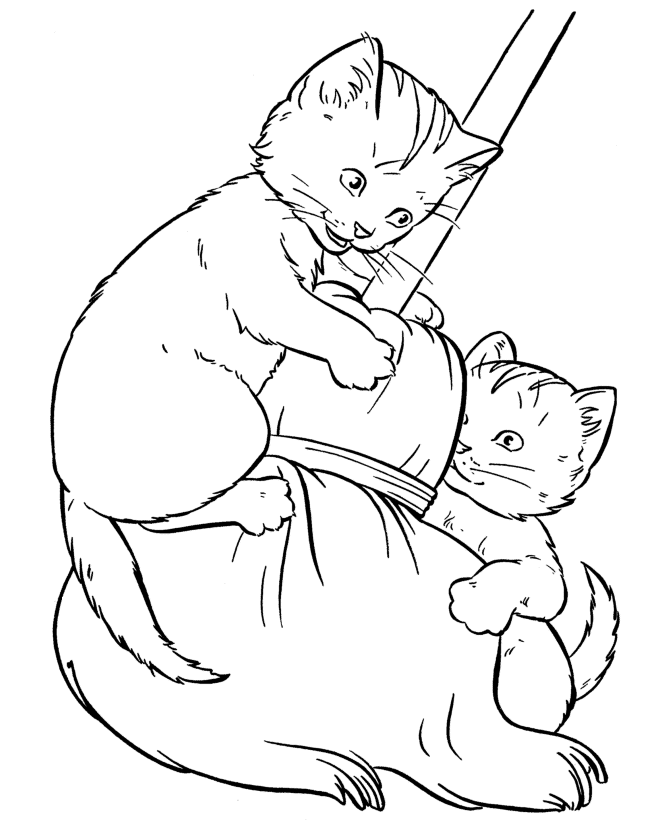 30 Free Printable Cat Coloring Pages