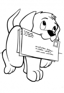 30 free printable cute dog coloring pages