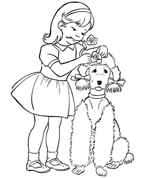 Dogs Coloring Pages To Print