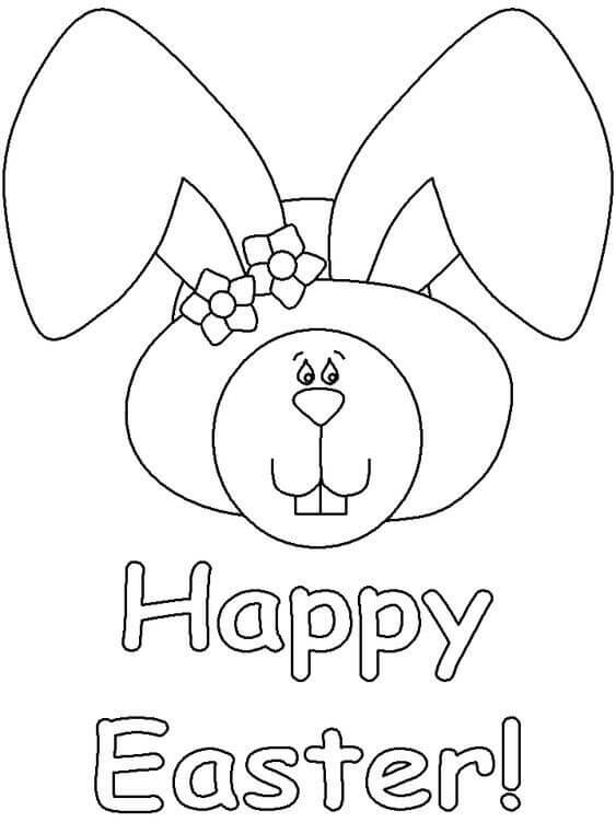 Easter Coloring Pages For Preschoolers