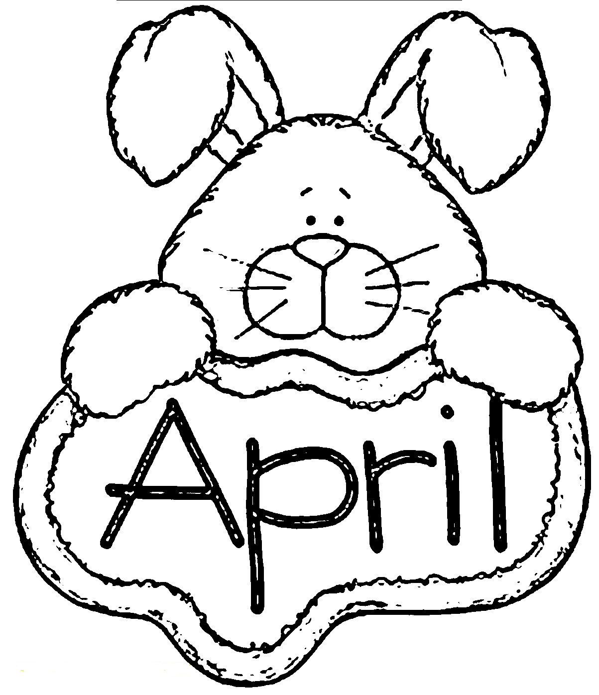 20 Free Printable April Coloring Pages