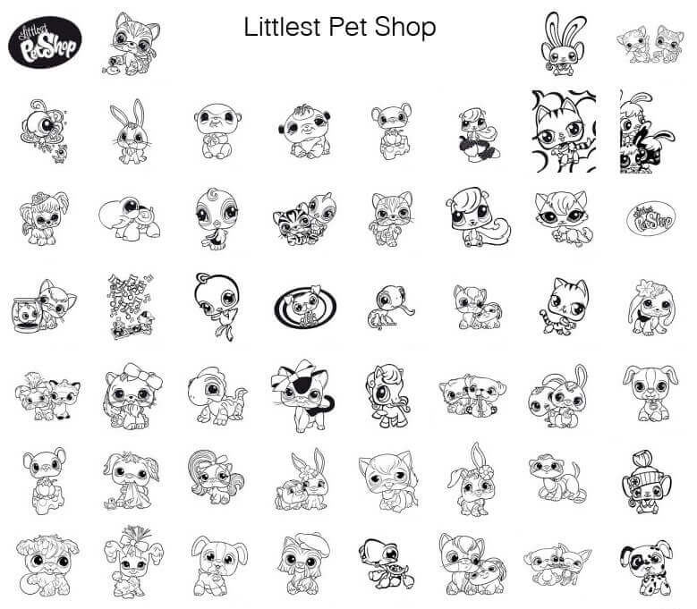 Free Littlest Pet Shop Coloring Pages