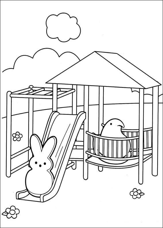 Easter Peep Printable Template Easter Peep Printable Template