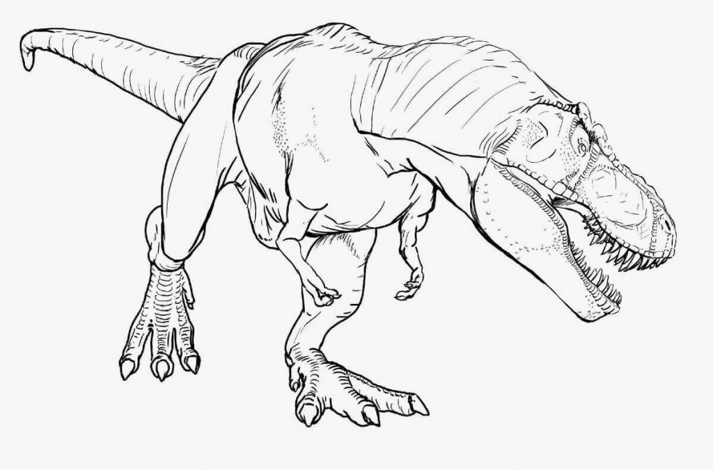 35 Free Printable Dinosaur Coloring Pages